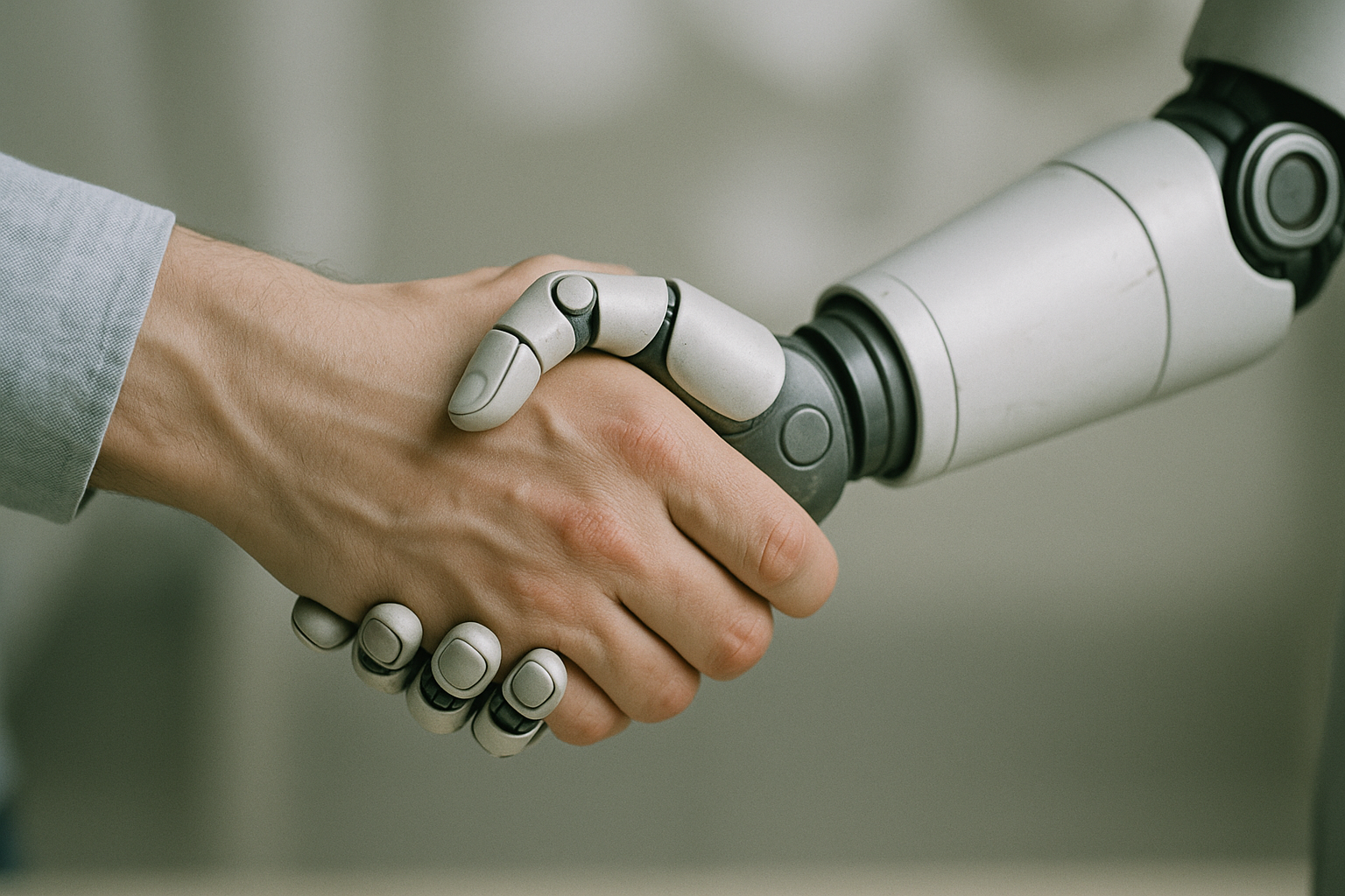 KI Zusammenarbeit zwischen Mensch und Technologie